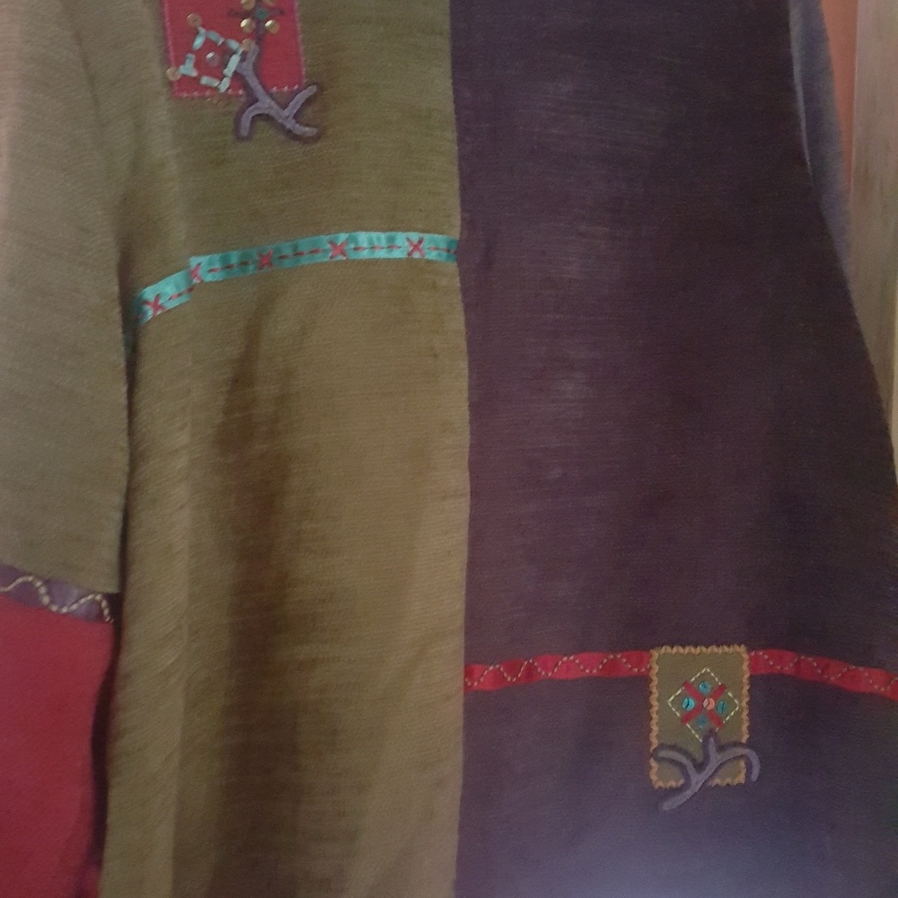 Multi Color Jacket...button up - Picture 3 of 3